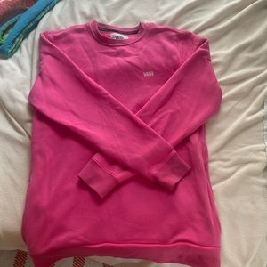 M vans long sweatshirt with pockets!